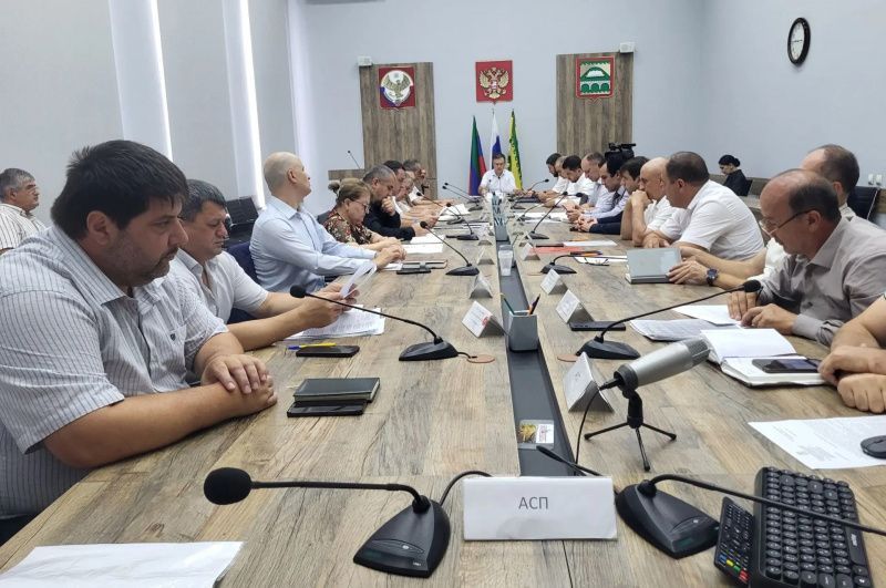 Саид Темирханов провел совещание по актуальным социально-экономическим вопросам